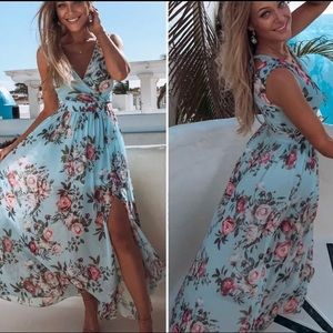 Boho Floral Dress